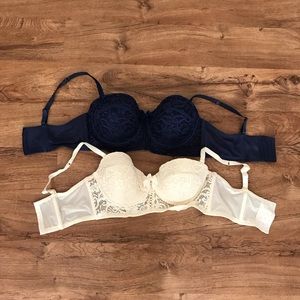AdoreMe Wide Band Bras With Removable Straps 40D
